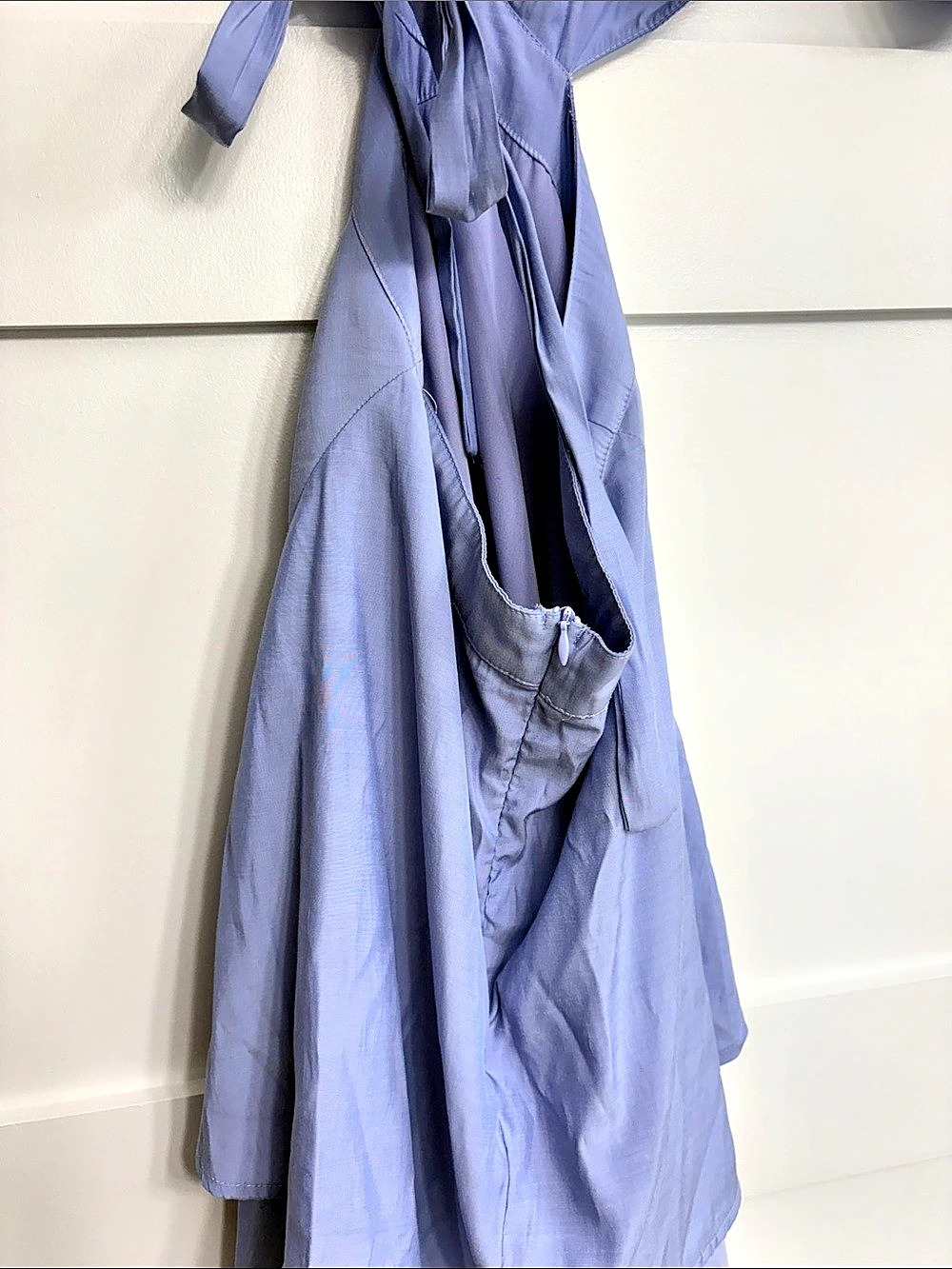 Storia Puff Sleeve Maxi Dress in Purple Size Small Like New - Picture 5 of 5